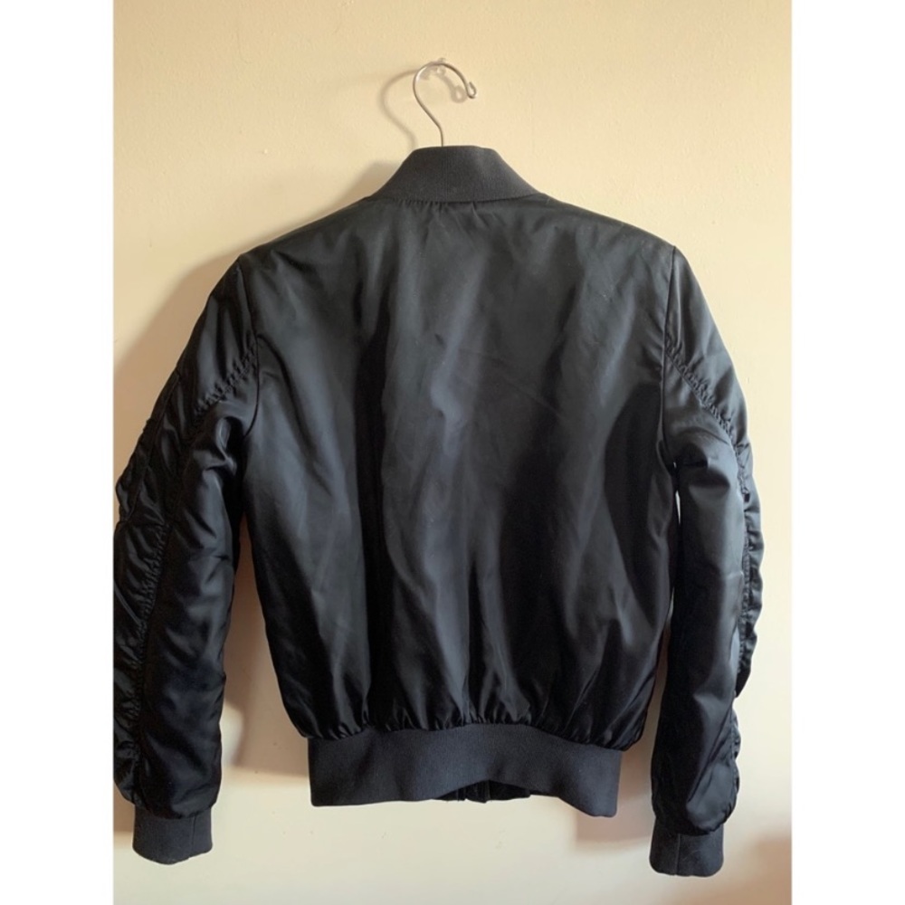 ARITZIA BABATON BOMBER NAVY BLUE JACKET - Picture 4 of 4